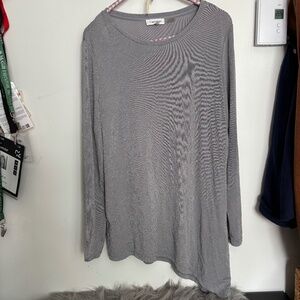 Calvin Klein silver shirt